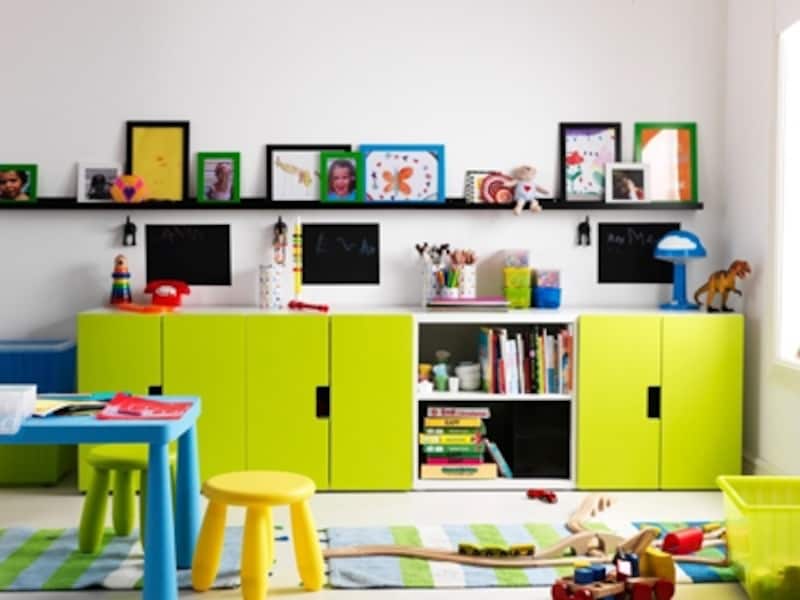 子ども部屋をやさしい雰囲気にしてくれるコロンとかわいいデザイン