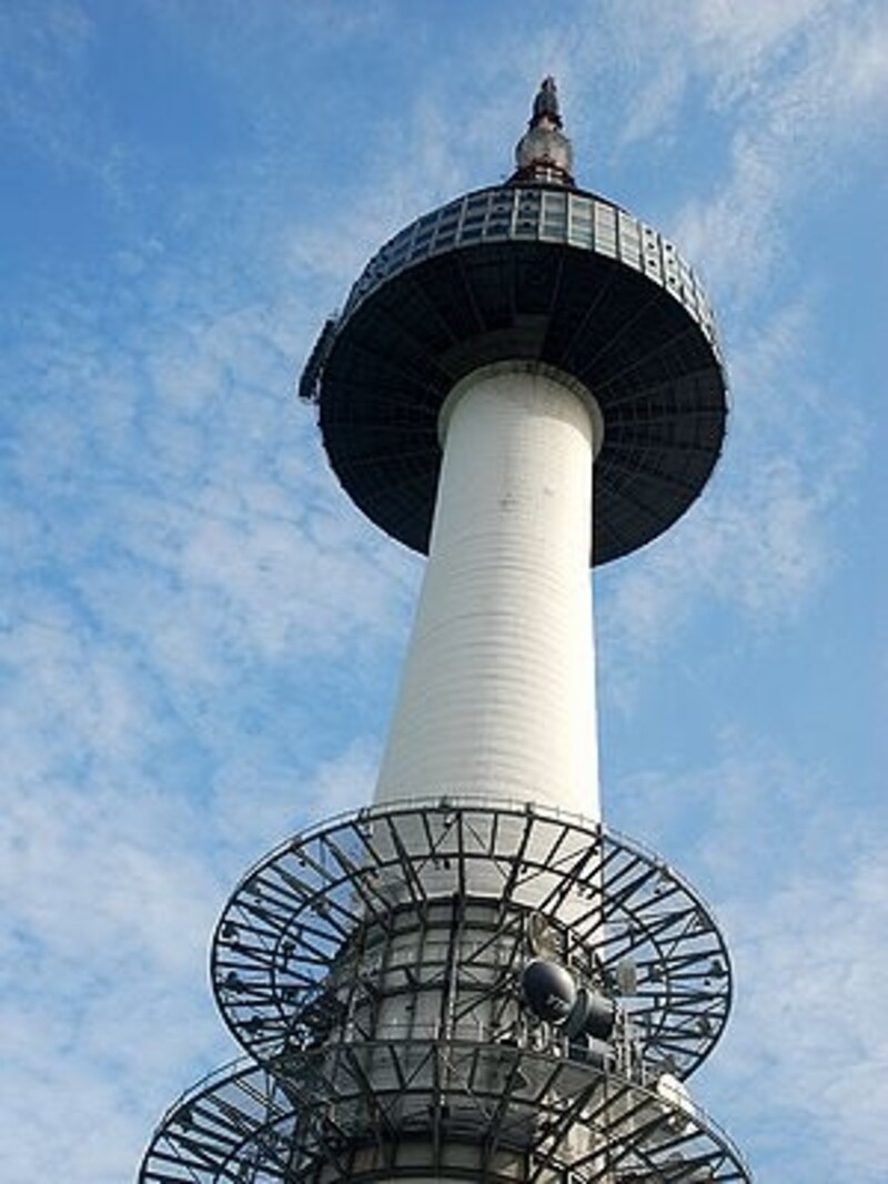 夜は夜景が美しく、昼は大都会ソウルのパノラマが広がります