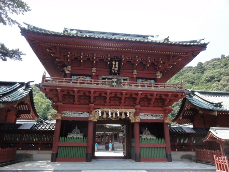 静岡は東海の日光と呼ばれている。左甚五郎作の彫り物などがある。