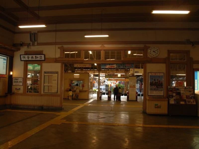 駅舎内部
