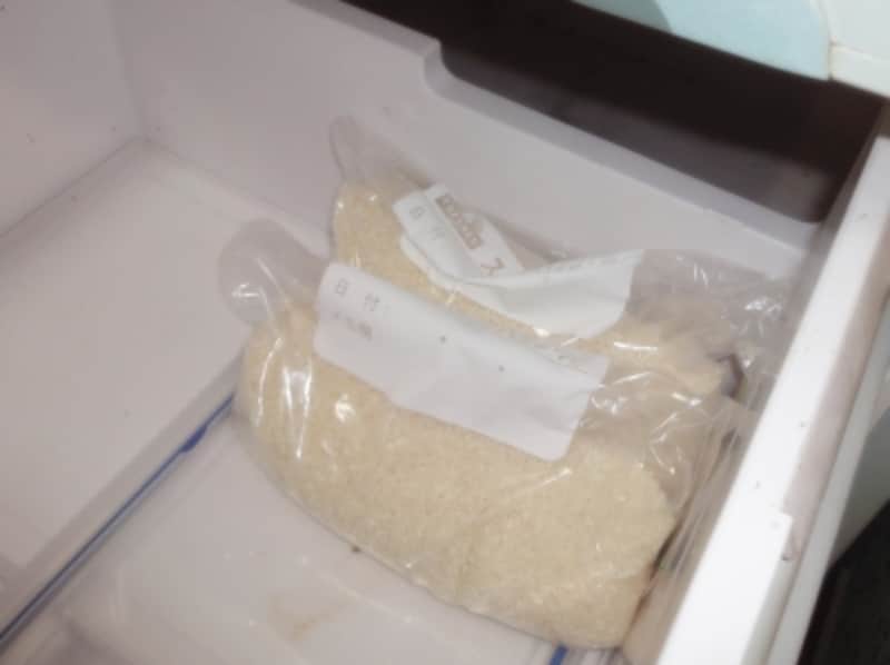 お米の冷蔵庫での保存方法