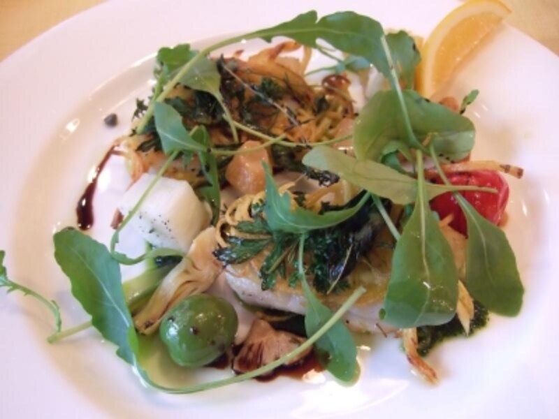 コブ鯛のトルティーノ