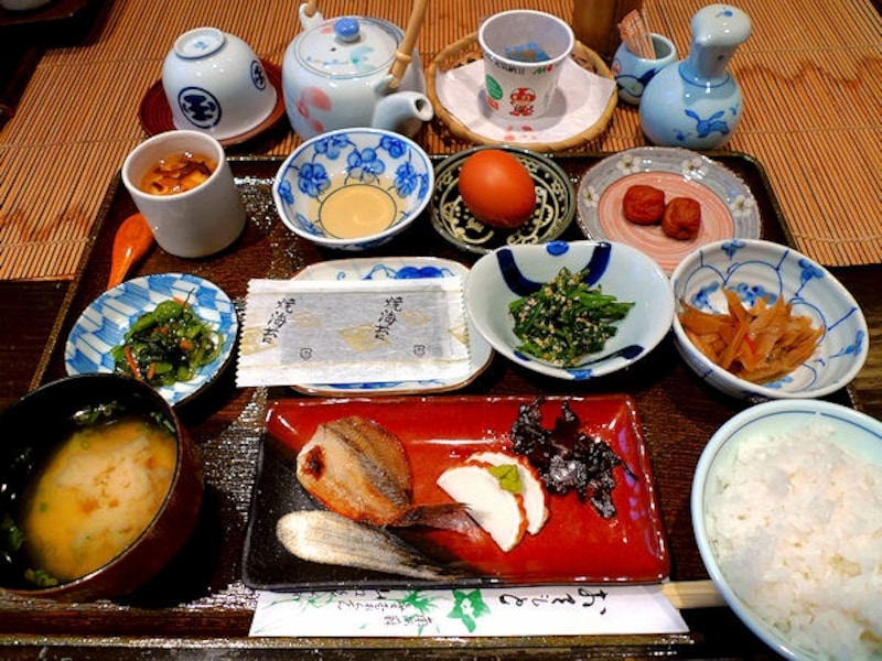 垂玉温泉山口旅館朝食