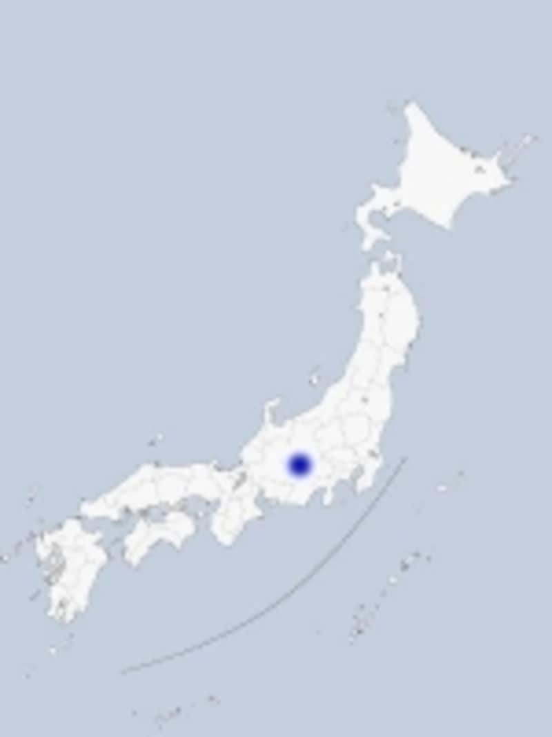 木曽駒ヶ岳の地図