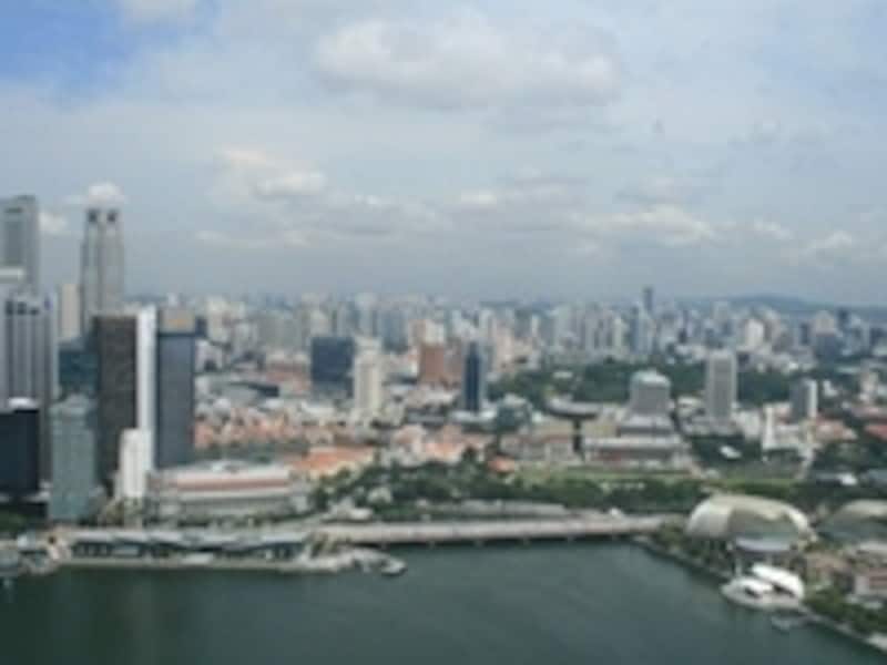 マリーナベイホテル眺望