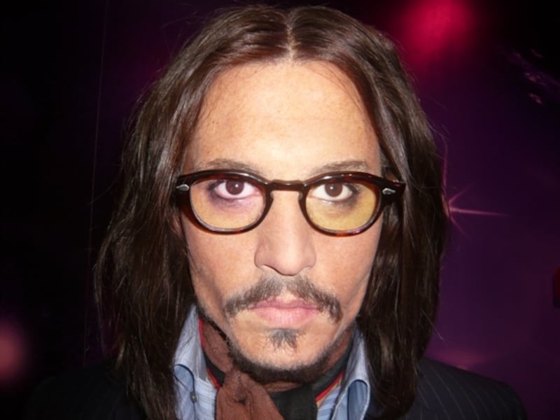近くで見たジョニー・デップ