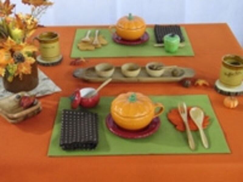 秋色のインテリア