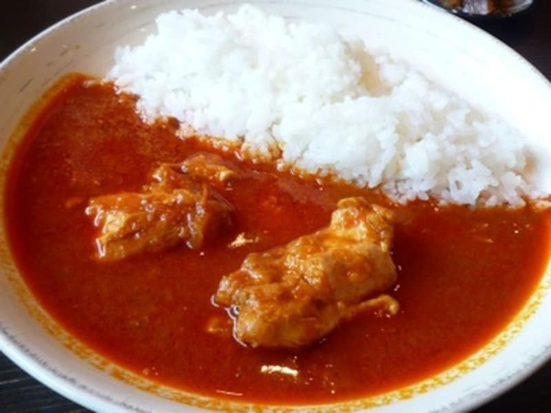 赤いチキンカレー850円