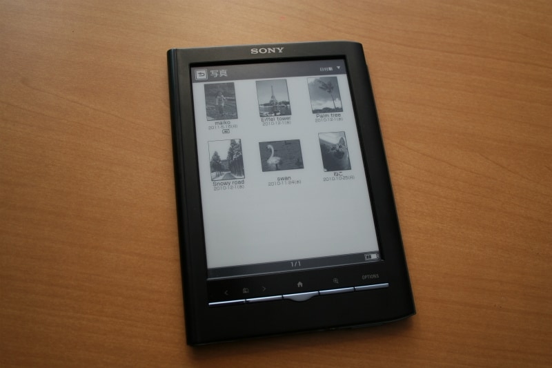 写真再生機能も備えている