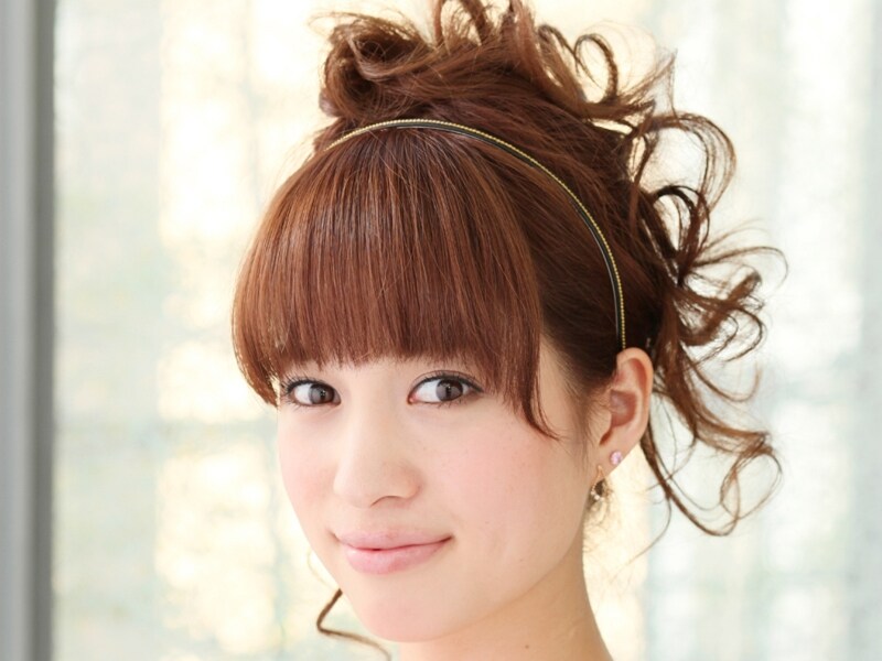 ロングパーティヘアアレンジ