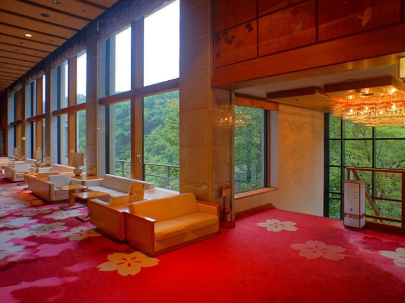 岩松旅館ロビー