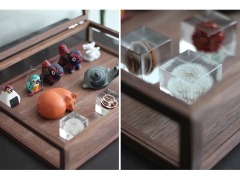 第3位　ご自慢のコレクションを素敵にディスプレイ