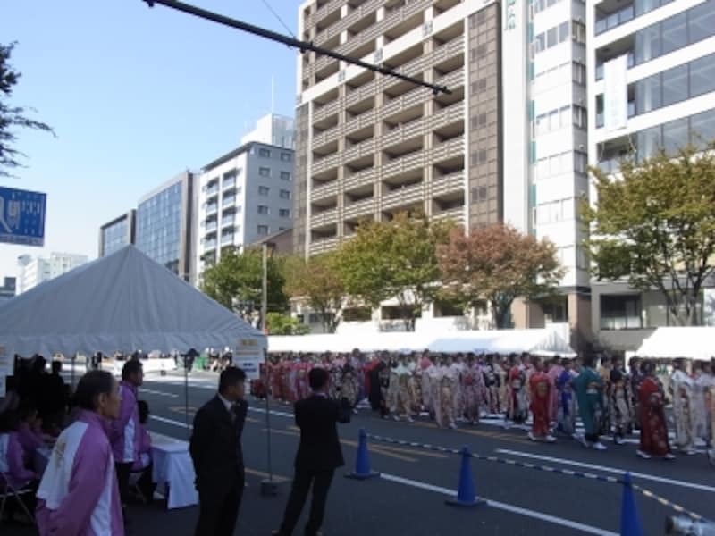 御池通のマンションたち