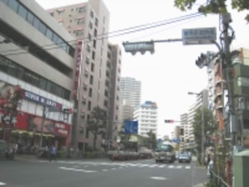 目白通りから中村橋方向