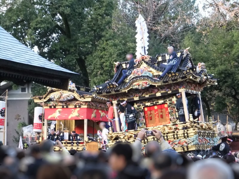 秩父夜祭(2)/宮地屋台と中近笠鉾
