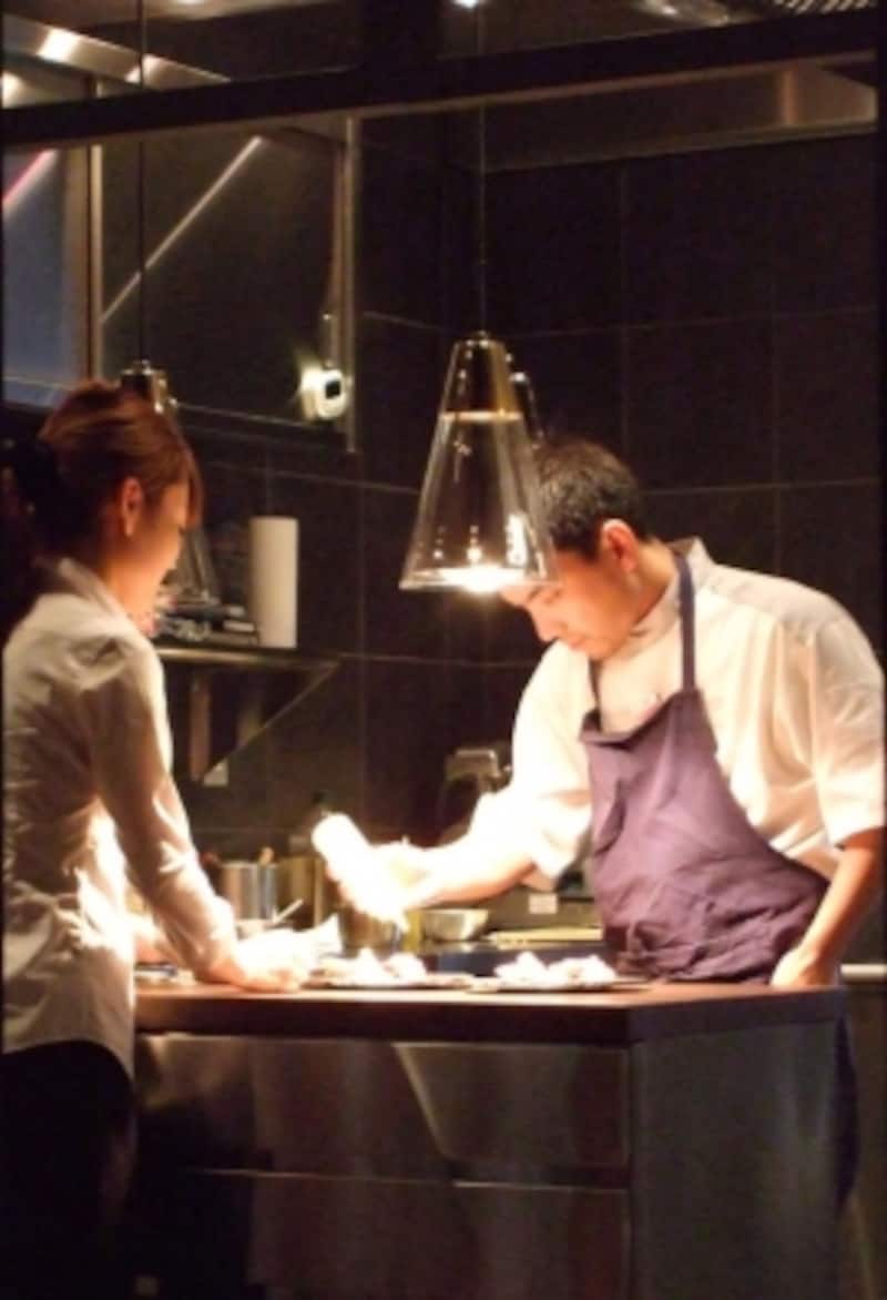 オープンキッチン