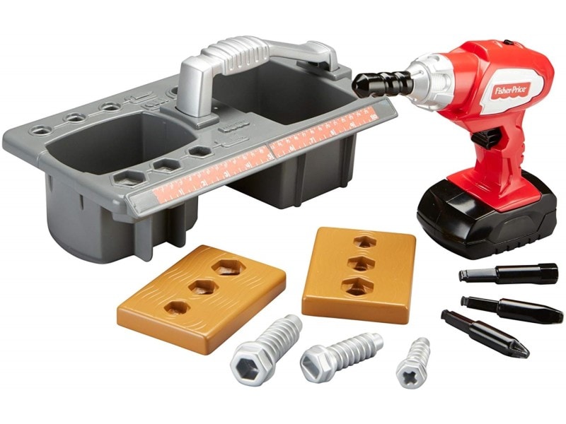 2歳クリスマスプレゼント人気ランキング第5位『5位　フィッシャープライス プリスクール アクションドリルセット DVH16』