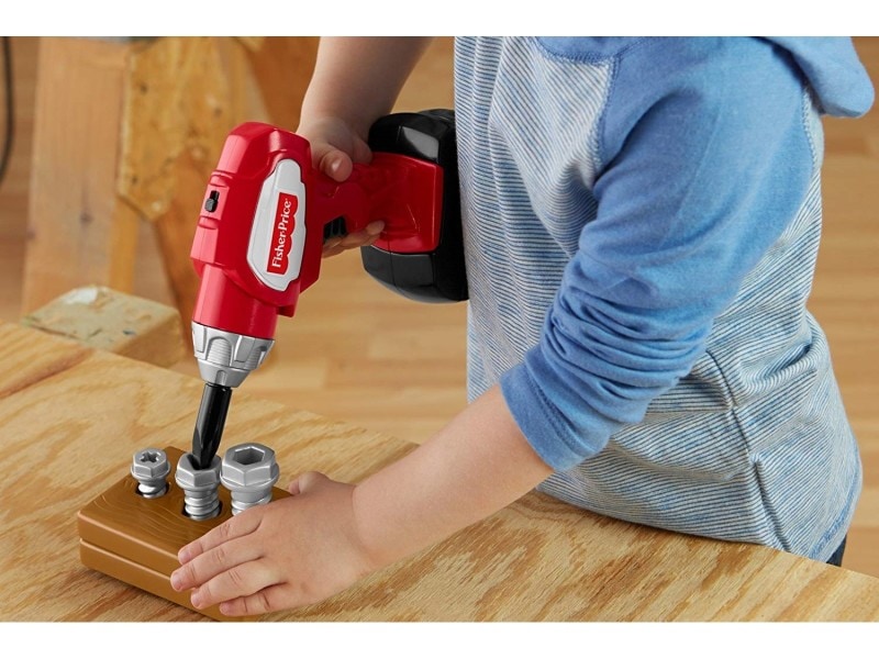 2歳クリスマスプレゼント人気ランキング第5位『5位　フィッシャープライス プリスクール アクションドリルセット DVH16』