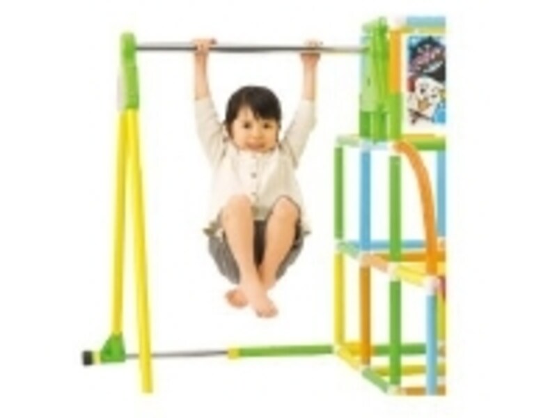 ブランコを取り外せば鉄棒に！