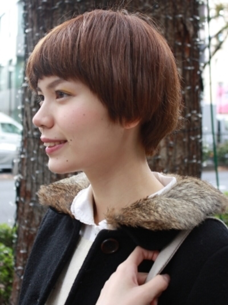 ファーの着こなし成功事例スナップ