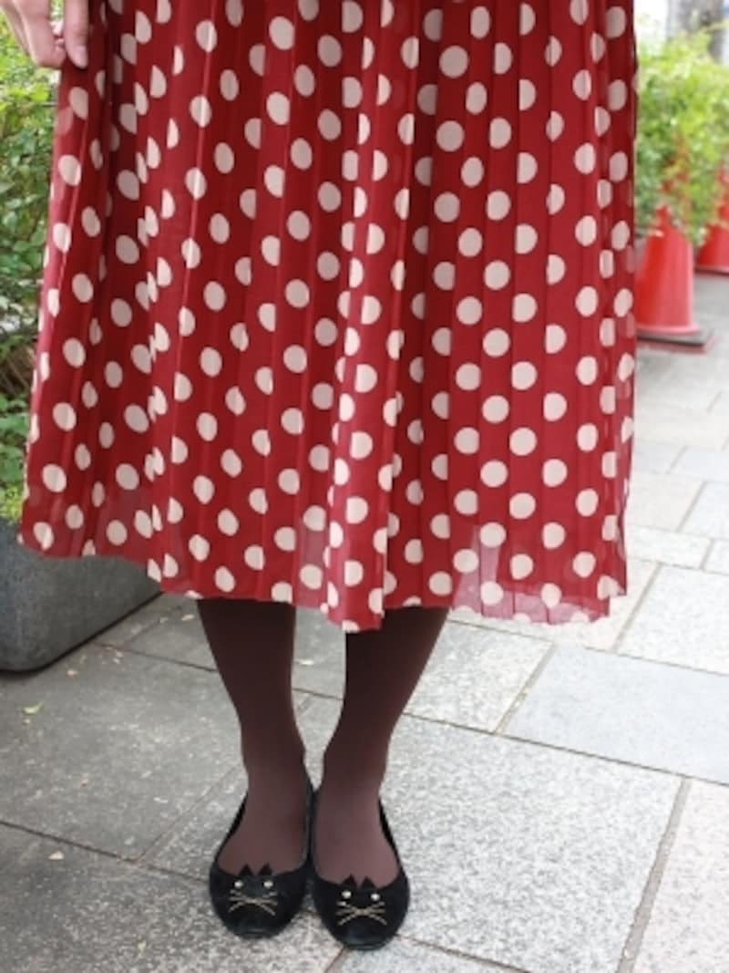 ファーの着こなし成功事例スナップ