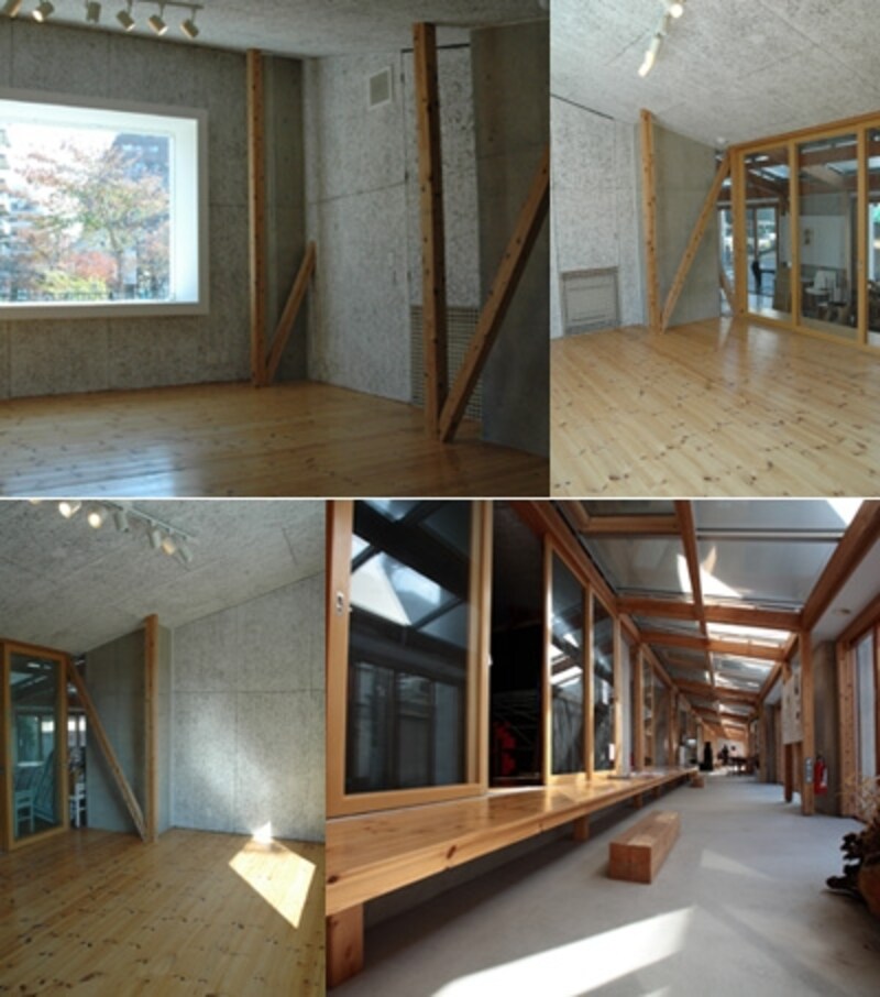 物件例１　大きな窓と木の床が気持ちいい！