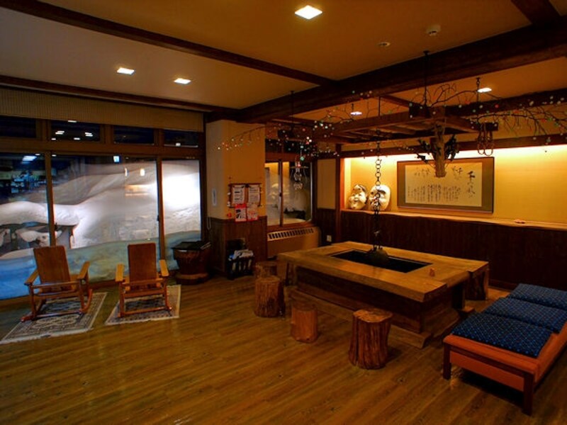 松川温泉 峡雲荘ロビー
