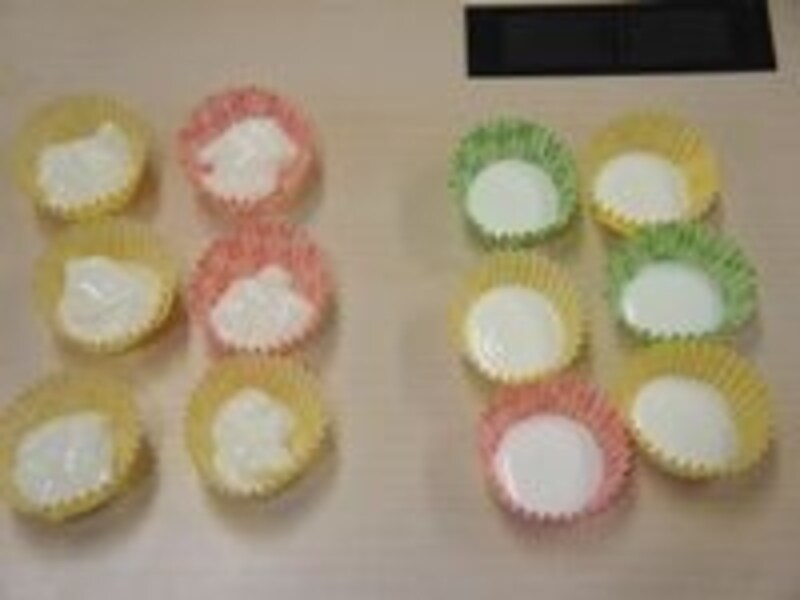 数種類のヨーグルトを食べ比べ