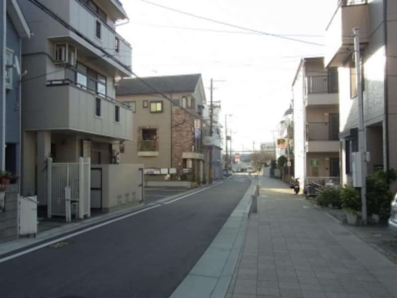 神戸まちづくり御影、整然とした街並