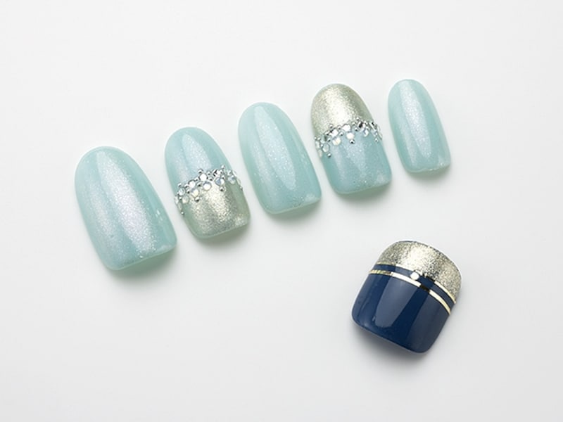 クールなライトブルーベース