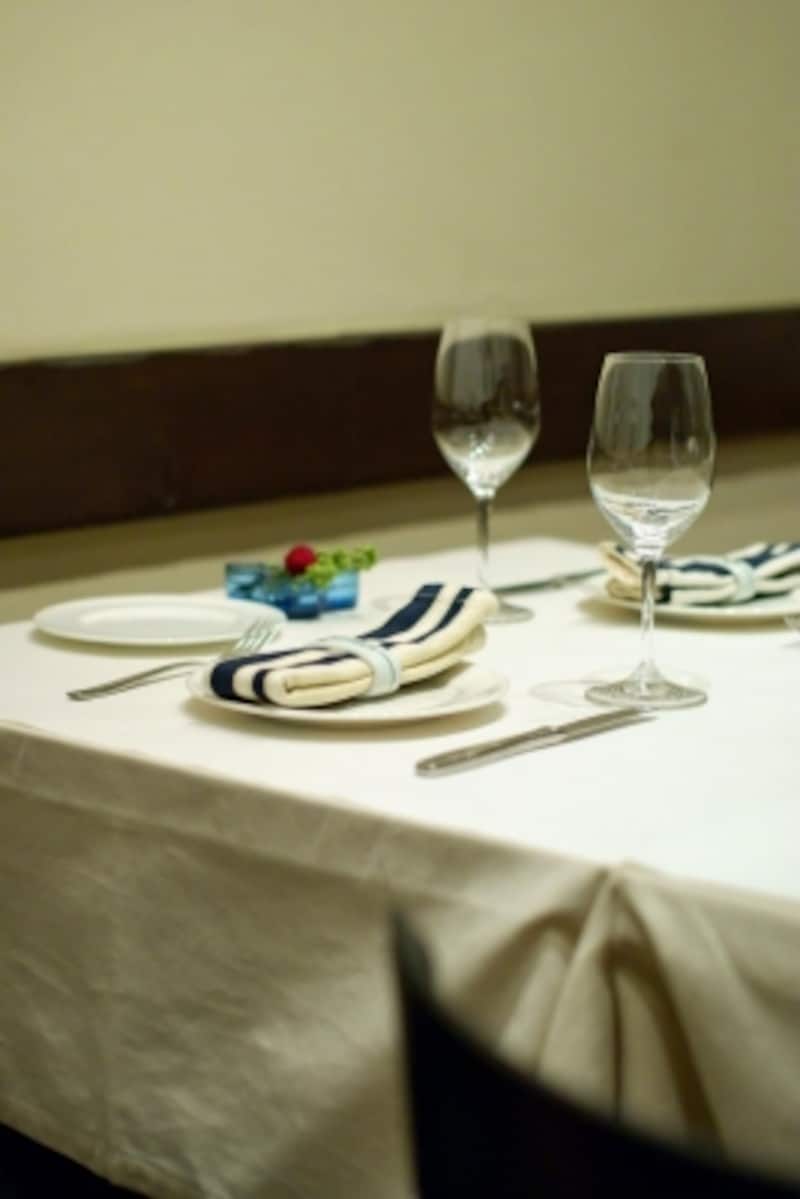 店内テーブル席