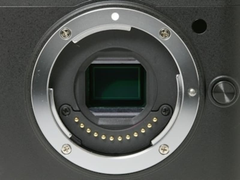 レンズマウント「Nikon1マウント」は、1インチサイズの撮像センサーから命名された