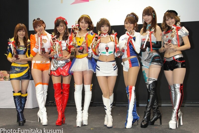 日本レースクイーン大賞ファイナリスト8名