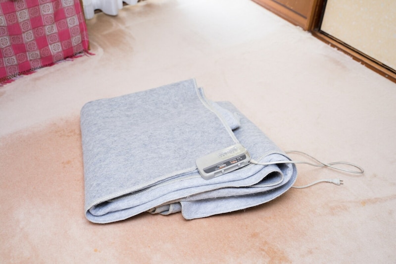 電気毛布やホットカーペット（電気カーペット）の正しい洗い方