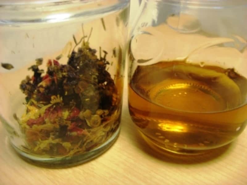 ドライハーブ浸出液