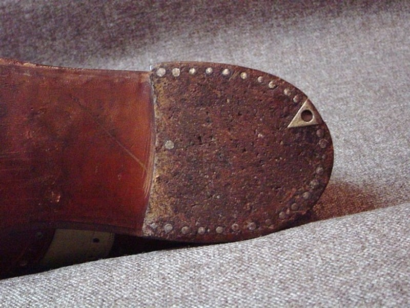 かつてのアメリカ靴の釘の打ち方