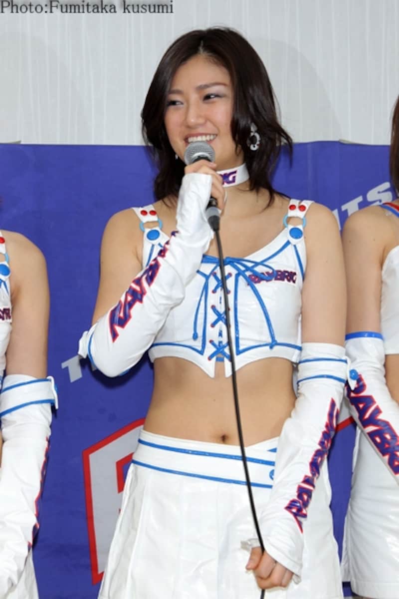 2010年レースクイーンだった加藤里奈