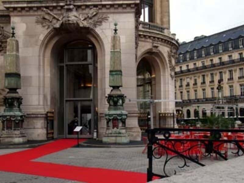 レストランのエントランス