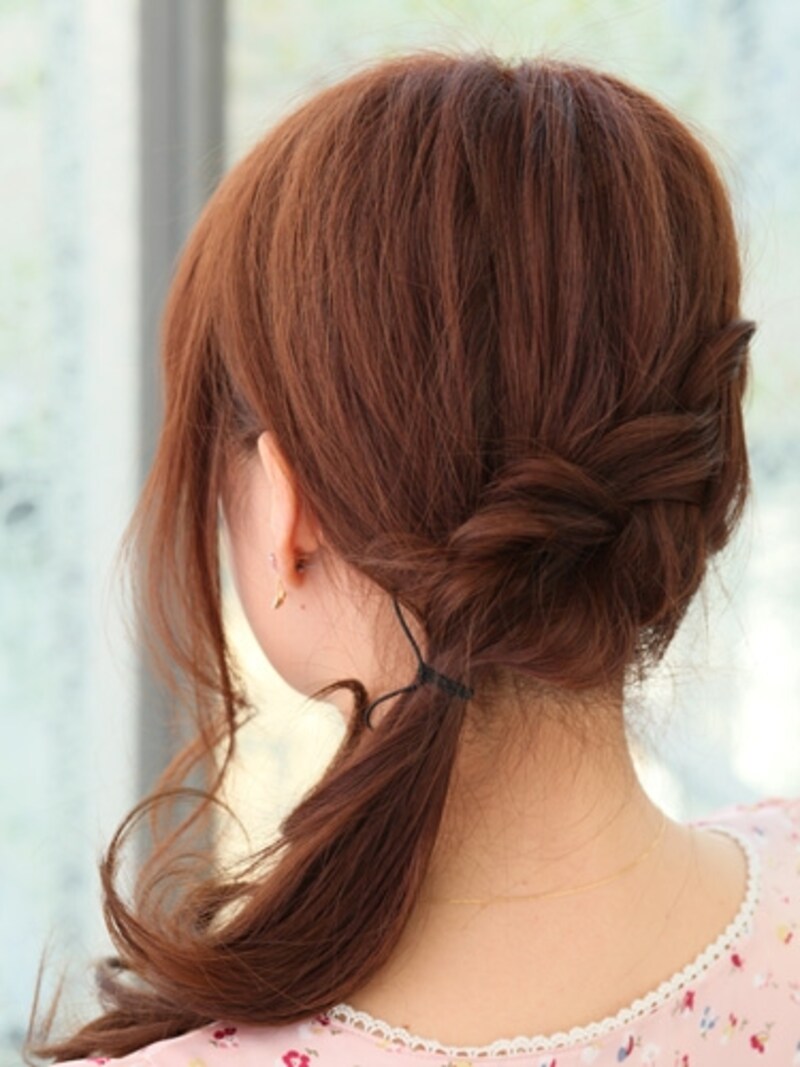 後ろから見た時もキュート！