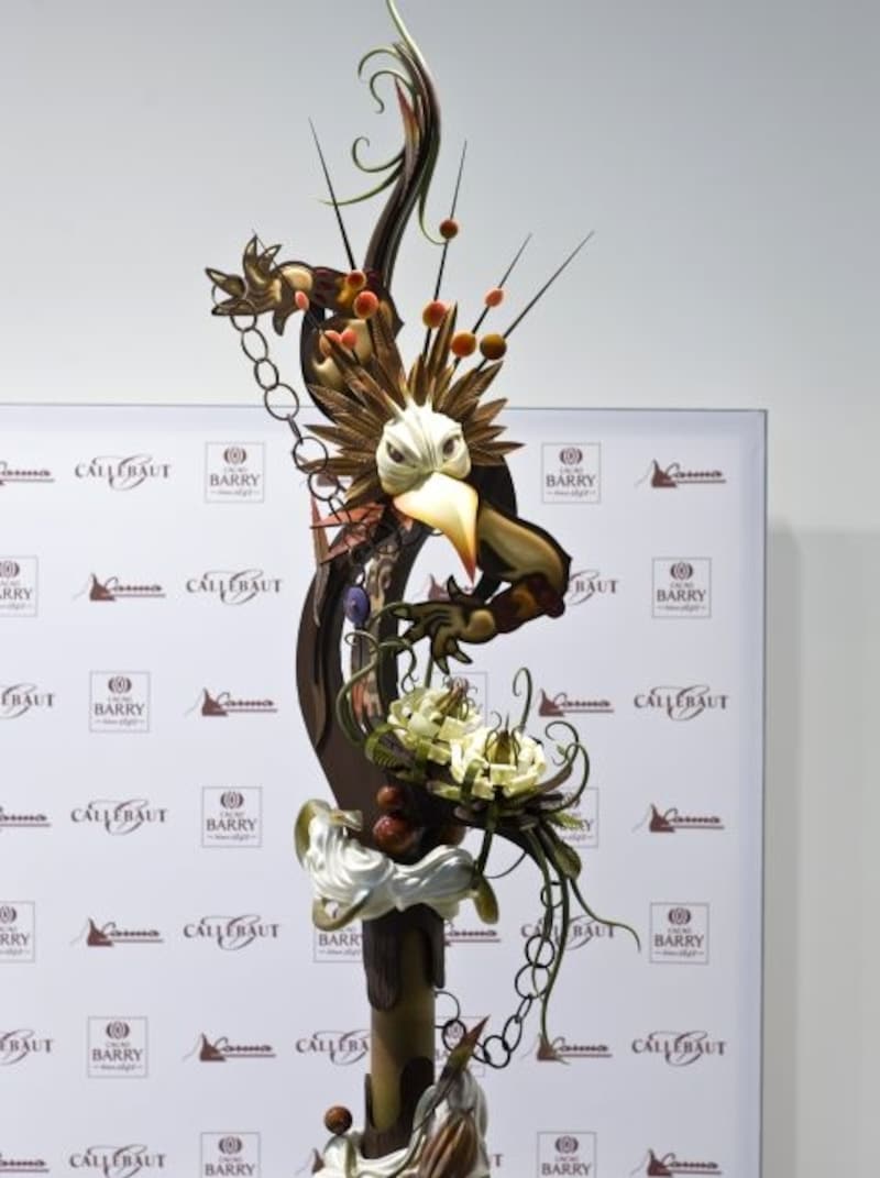 「ワールド チョコレート マスターズ 2011」植崎シェフによるチョコレートのピエスモンテ