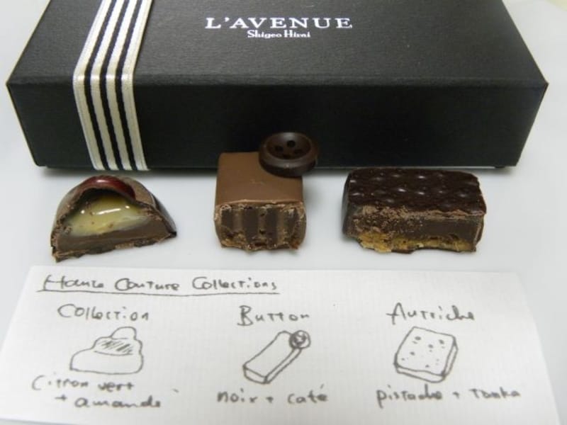 「L’AVENUE ラヴニュー」の「オートクチュールコレクションズ」断面