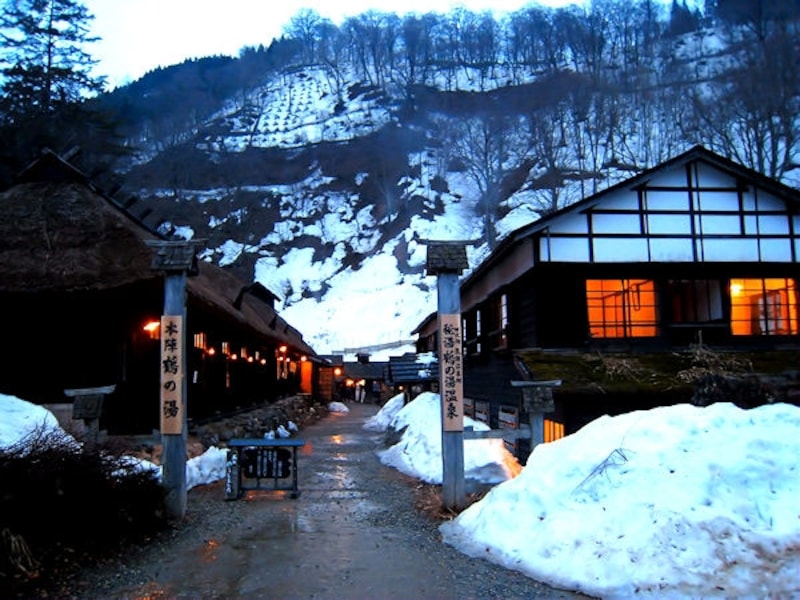 乳頭温泉「鶴の湯」入口