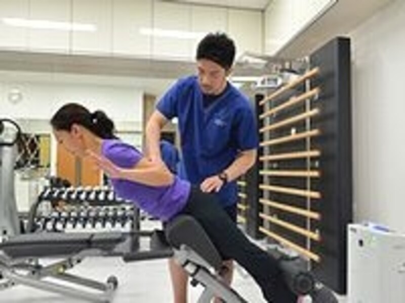 トレーニング中