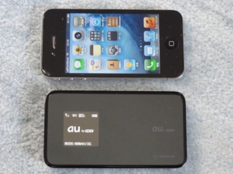 iPhone4と並べてみた。