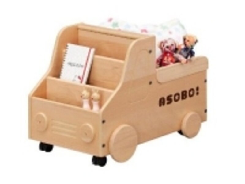トラック型おもちゃ箱・アソボの画像
