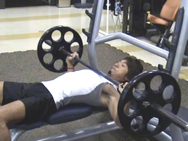 ベンチプレス手順その２