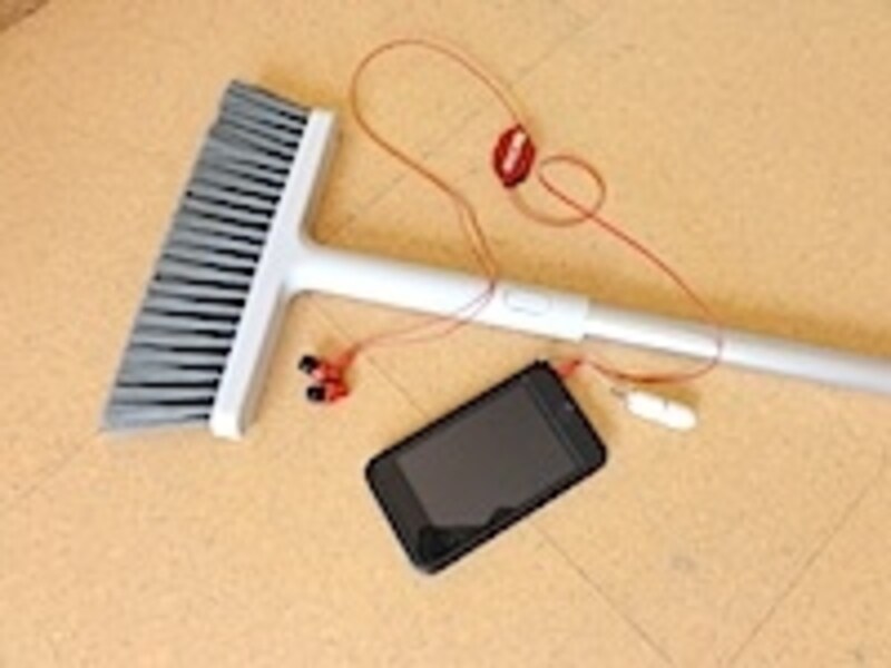 音楽を聴きながら