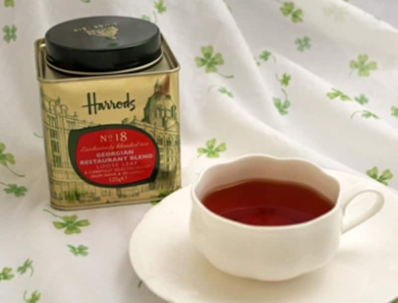 ハロッズ本店ジョージアンレストランでのみ飲むことができた紅茶。日本には2009年に登場