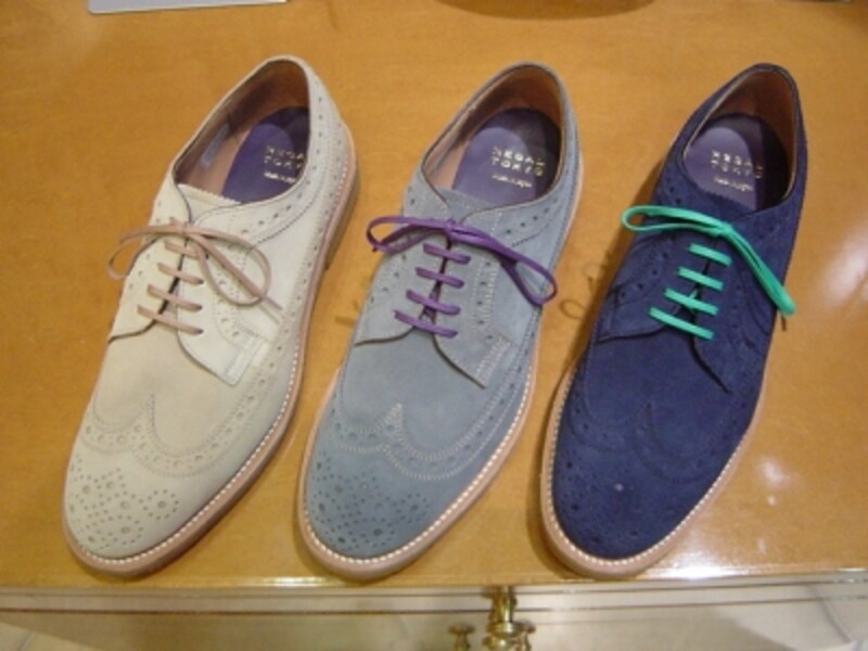 PALLETTE 外羽根式ロングウィングチップ