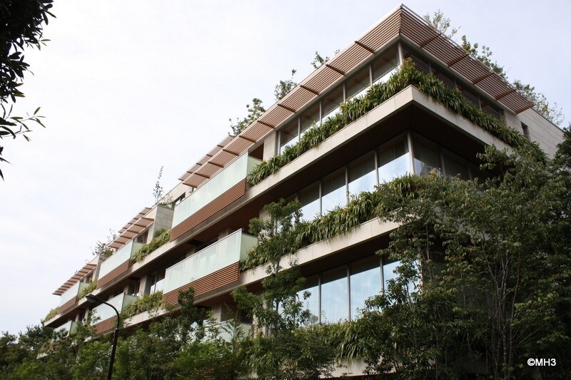 日本で初の新築LEED認証を取得した高級賃貸マンション「麻布ガーデンズ」